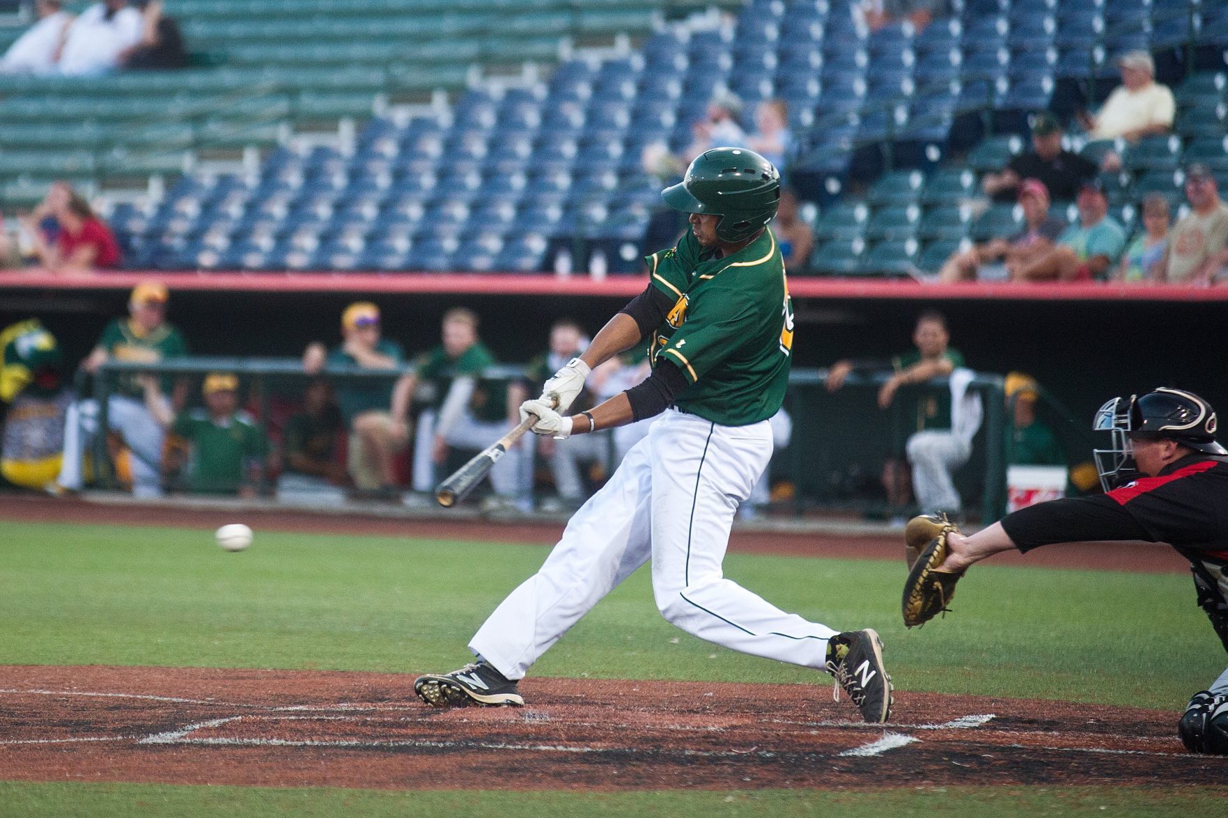2018: Game against Florence Freedom at the Corn Crib